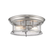 Z-Lite Sonna 2 Light Large Flush Mount, Brushed Nickel - 727F13-BN