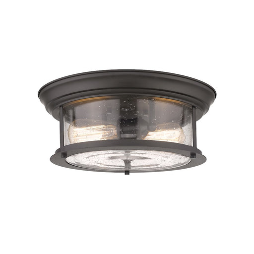 Z-Lite Sonna 2 Light Large Flush Mount, Bronze - 727F13-BRZ