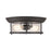 Z-Lite Sonna 2 Light Large Flush Mount, Bronze