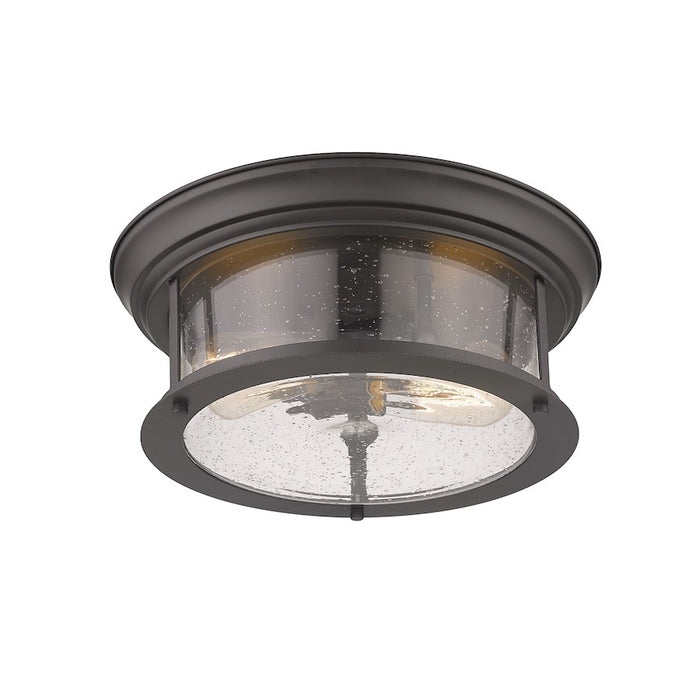 Z-Lite Sonna 2 Light Large Flush Mount, Bronze