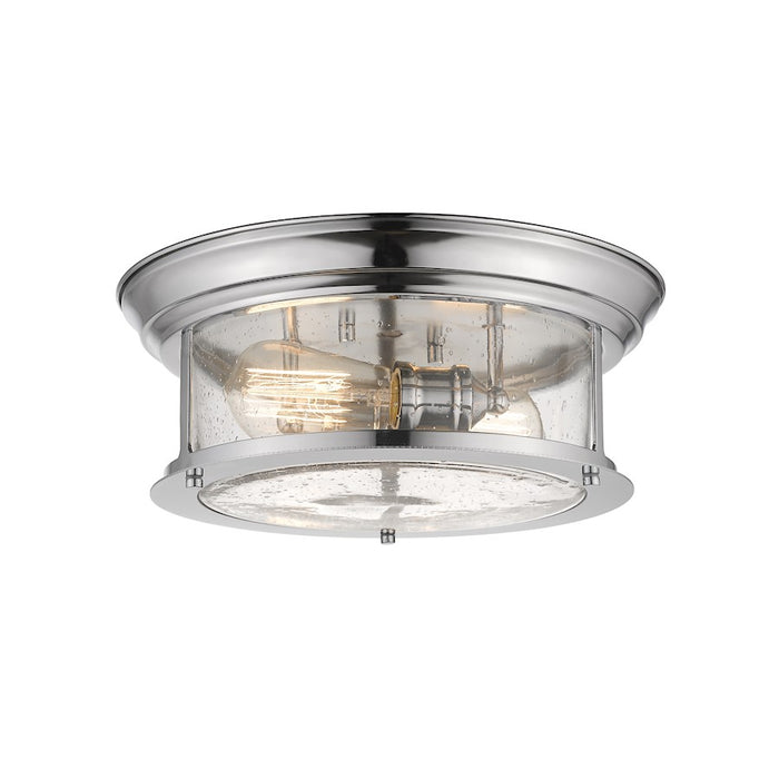 Z-Lite Sonna 2 Light Large Flush Mount, Chrome - 727F13-CH