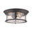 Z-Lite Sonna 3 Light Flush Mount, Bronze - 727F16-BRZ
