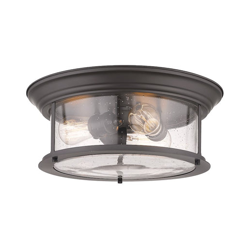 Z-Lite Sonna 3 Light Flush Mount, Bronze - 727F16-BRZ