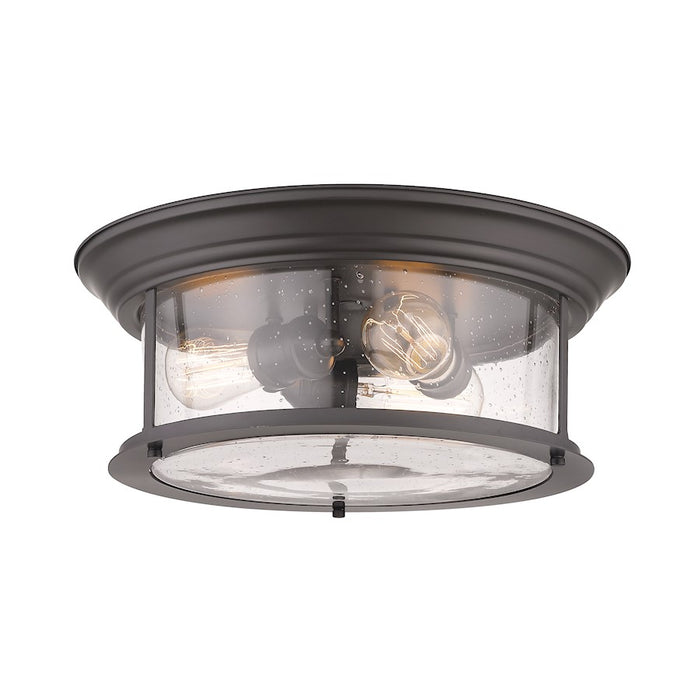Z-Lite Sonna 3 Light Flush Mount, Bronze - 727F16-BRZ