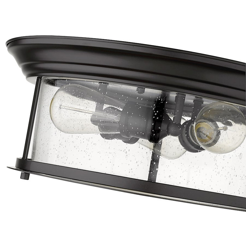 Z-Lite Sonna 3 Light Flush Mount, Bronze