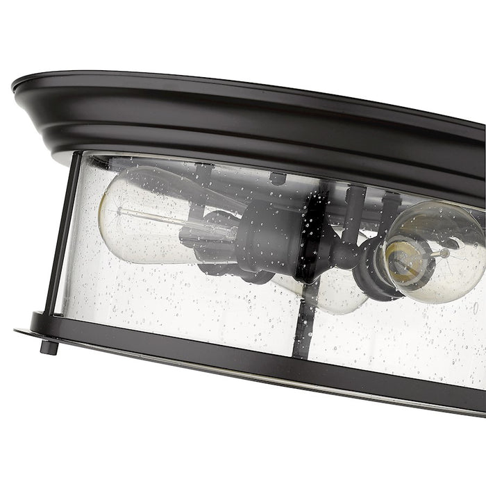 Z-Lite Sonna 3 Light Flush Mount, Bronze
