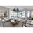 Z-Lite Soriano 5 Light 20" Chandelier, Black/Brushed Nickel/Black