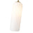 Z-Lite Monty 1 Light 22" Pendant, Heritage Brass/Matte Opal