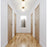 Z-Lite Bryant 1 Light Flush Mount, Heritage Brass/Matte Opal