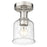 Z-Lite Bryant 1 Light Flush Mount, Clear Seedy