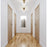 Z-Lite Bryant 1 Light Flush Mount, Heritage Brass/Clear Seedy
