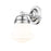 Z-Lite Vaughn 1 Light Wall Sconce, Chrome/Matte Opal - 735-1S-CH