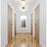 Z-Lite Vaughn 1 Light 9" Flush Mount, Heritage Brass/Matte Opal