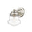 Z-Lite Vaughn 1 Light Wall Sconce in Brushed Nickel/Clear Seedy - 736-1S-BN