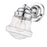Z-Lite Vaughn 1 Light Wall Sconce, Chrome/Clear Seedy