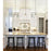 Z-Lite Monty 1 Light 22" Pendant, Brushed Nickel/Matte Opal