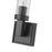 Z-Lite Beau 1 Light 4" Wall Sconce, Matte Black/Clear Ribbed