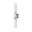 Z-Lite Beau 2 Light 27" Wall Sconce, Brushed Nickel/Clear Ribbed