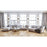 Z-Lite Beau 2 Light 4" Wall Sconce, Bronze/Clear Ribbed