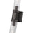 Z-Lite Beau 2 Light 4" Wall Sconce, Bronze/Clear Ribbed
