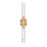 Z-Lite Beau 2 Light 27" Wall Sconce, Rubbed Brass/Clear Ribbed