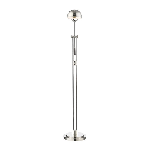Z-Lite Grammercy Park 1 Light Floor Lamp, Polished Nickel