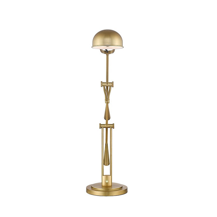 Z-Lite Grammercy Park 1 Light Table Lamp, Heritage Brass