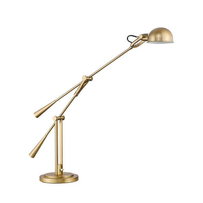 Z-Lite Grammercy Park 1 Light Table Lamp, Heritage Brass