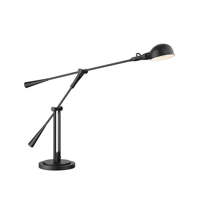 Z-Lite Grammercy Park 1 Light Table Lamp, Matte Black