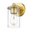 Z-Lite Thayer 1 Light Vanity, Luxe Gold/Clear