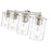 Z-Lite Thayer 4 Light Vanity, Brushed Nickel/Clear