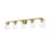 Z-Lite Thayer 5 Light Vanity, Luxe Gold/Clear