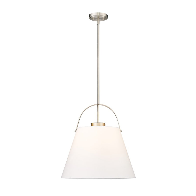 Z-Lite Z-Studio Linen 1 Light Pendant
