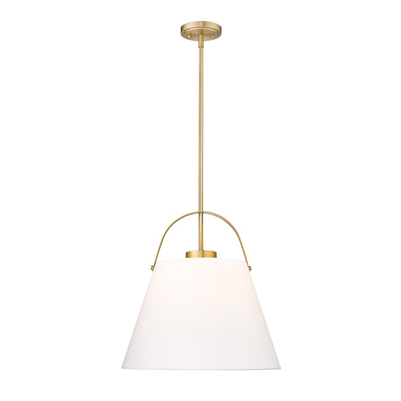 Z-Lite Z-Studio Linen 1 Light Pendant