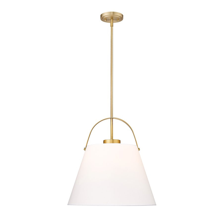 Z-Lite Z-Studio Linen 1 Light Pendant