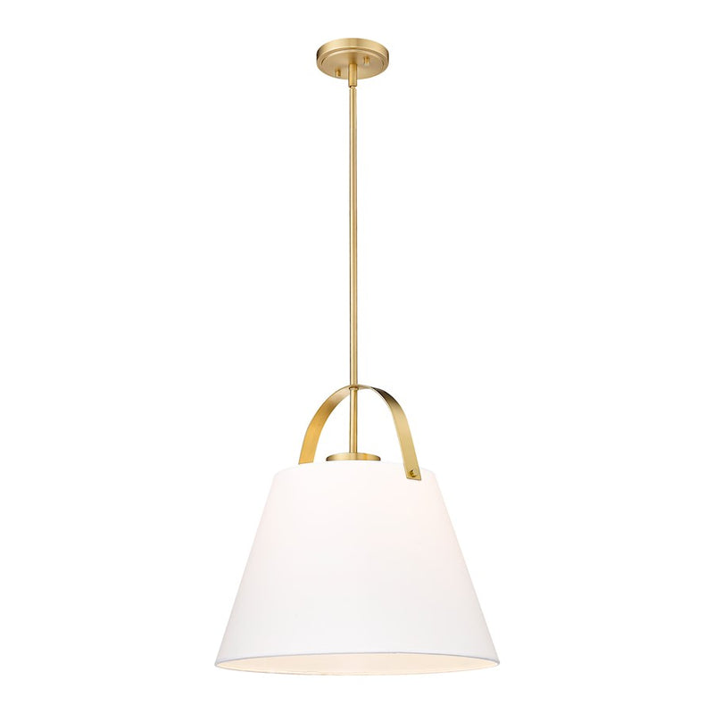 Z-Lite Z-Studio Linen 1 Light Pendant