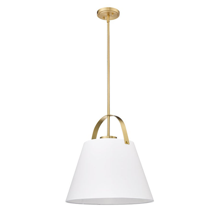 Z-Lite Z-Studio Linen 1 Light Pendant