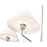 Z-Lite Leila 6 Light 44" Chandelier, Brushed Nickel/White Linen