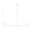 Z-Lite Leila 2 Light 62" Chandelier, Brushed Nickel/White Linen