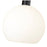 Z-Lite Margo 1 Light 11" Pendant, Matte Black/White
