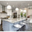 Z-Lite Margo 1 Light 11" Pendant, Polished Nickel/White