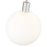Z-Lite Margo 1 Light 15" Pendant, Brushed Nickel/White