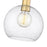 Z-Lite Margo 1 Light 11" Pendant, Olde Brass/Clear Seedy