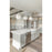 Z-Lite Margo 1 Light 15" Pendant, Brushed Nickel/Clear Seedy