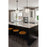 Z-Lite Margo 1 Light 15" Pendant, Matte Black/Clear Seedy