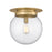 Z-Lite Calhoun 1 Light Flush Mount
