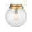 Z-Lite Calhoun 1 Light Flush Mount
