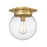 Z-Lite Calhoun 1 Light Flush Mount