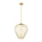 Z-Lite Savanti 1 Light 18" Pendant, Modern Gold/White Opal - 7507-18MGLD