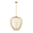 Z-Lite Savanti 1 Light 22" Pendant, Modern Gold/White Opal - 7507-22MGLD